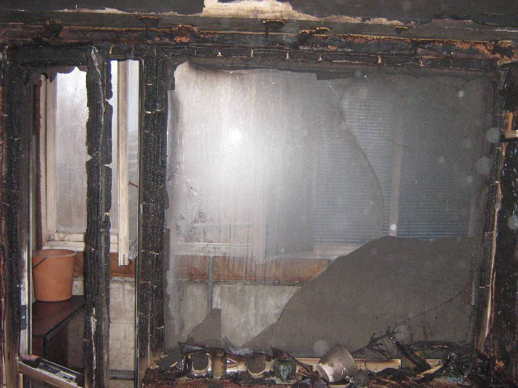 Пожар в квартире на улице М.Горького