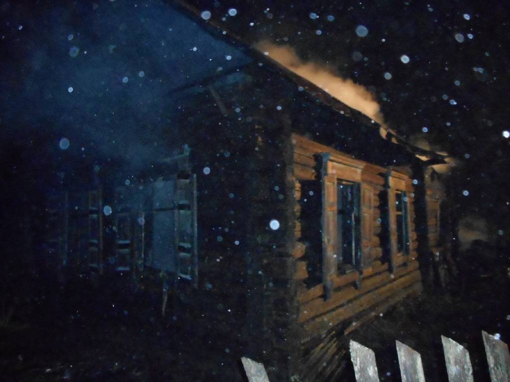 Горел дом в деревне Дворище Бобруйского района