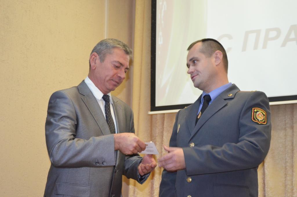 В УВД Бобруйска чествовали ветеранов милиции