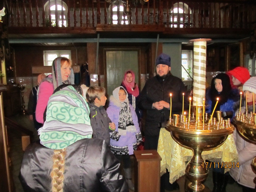Школьники в гостях у Николо-Софийского храма