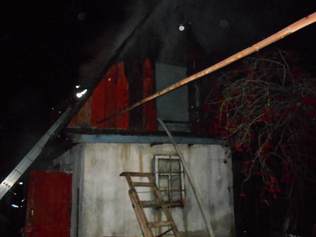 24 ноября 2014 года в 1.08 в службу МЧС от соседей поступило сообщение о пожаре частного сарая по переулку 3-ий Путейский в городе Бобруйске. 