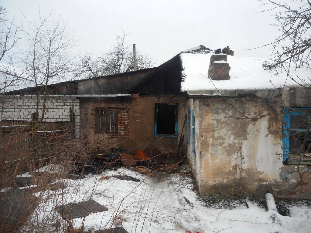 Пожар на переулке Заводском.