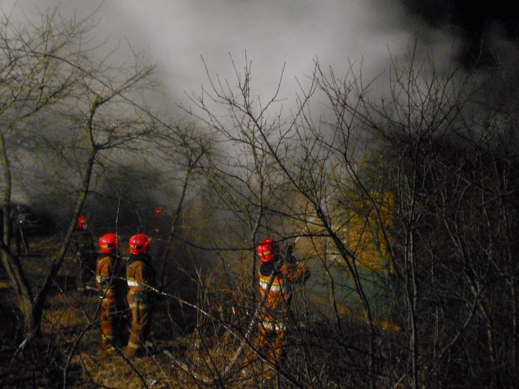 Пожар в  деревне Сычково.