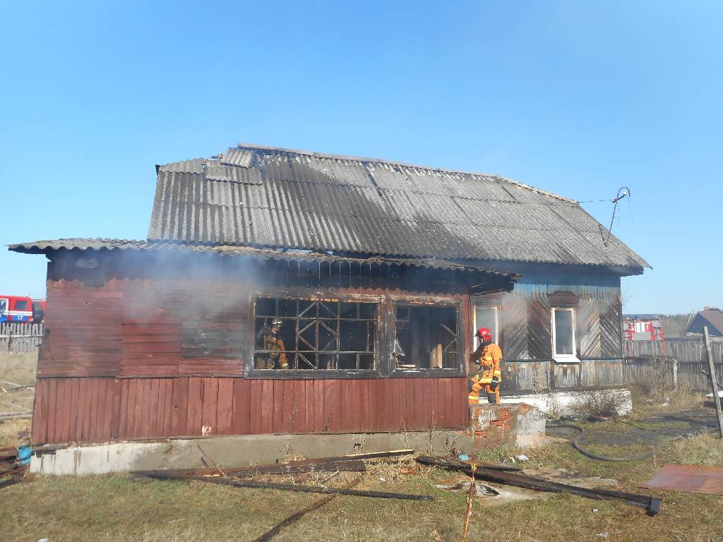 Пожар на 1-м переулке Рогачевском.