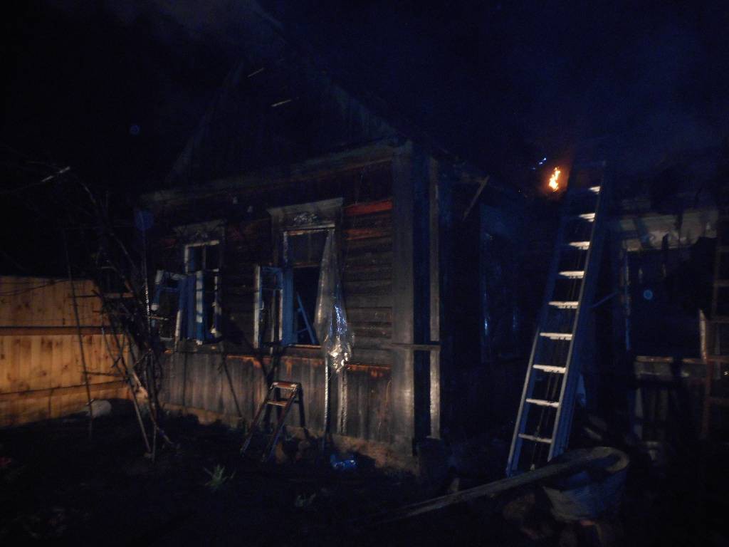 Пожар на улице Толстого, погиб мужчина.
