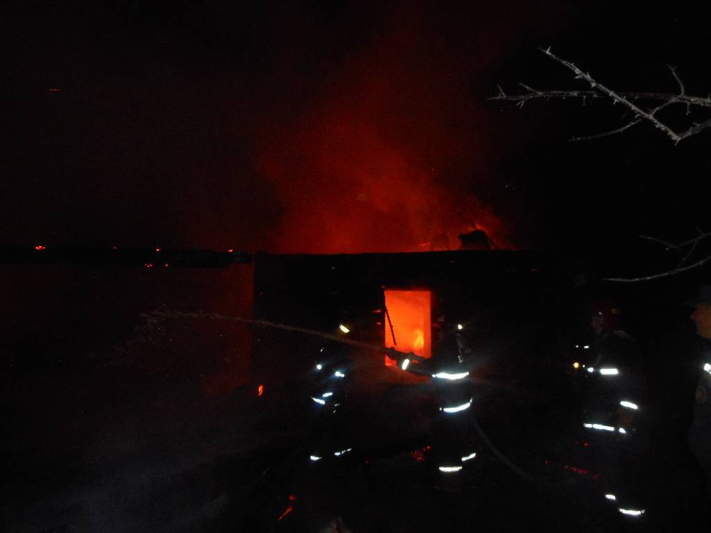 Крупный пожар в Осово