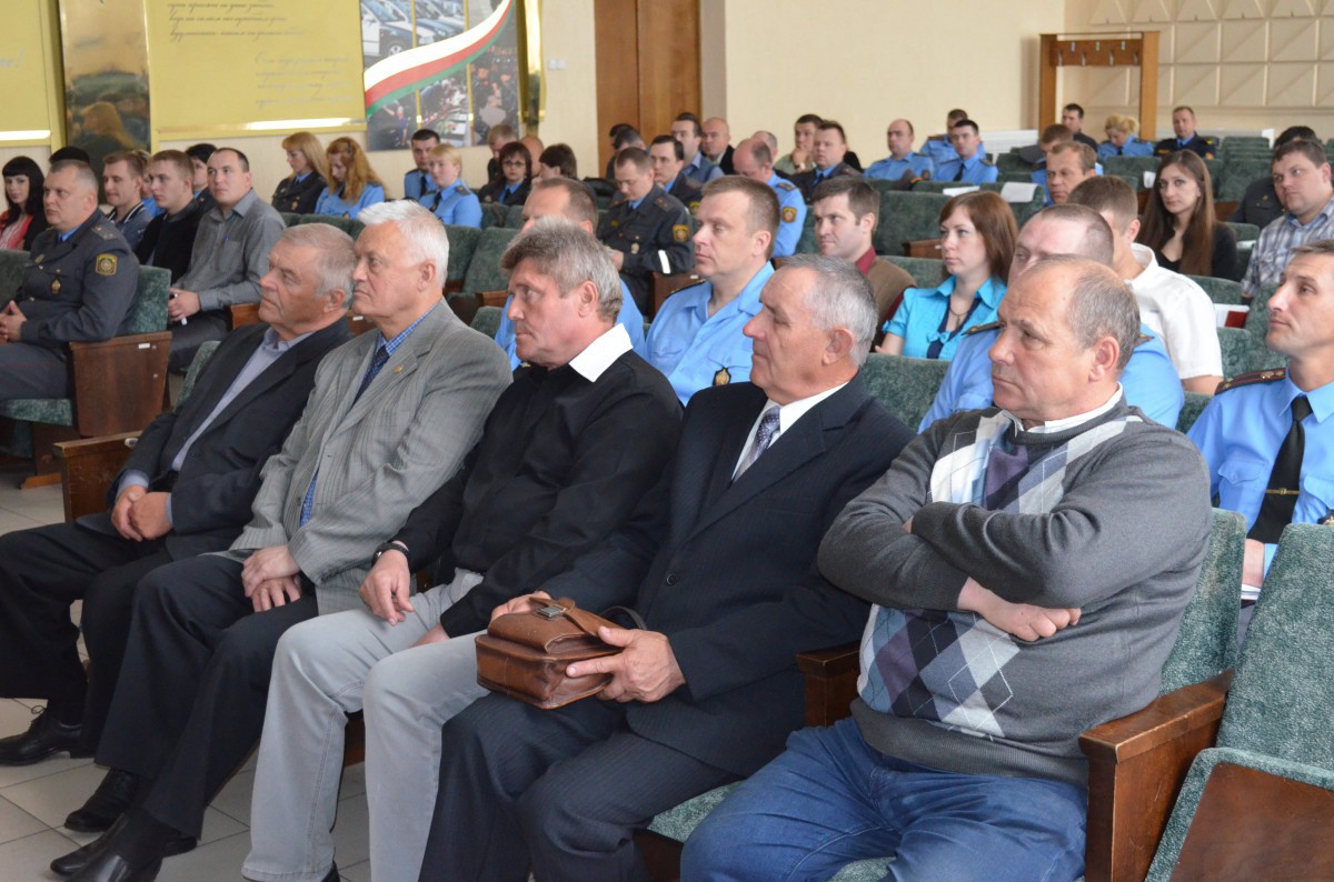 22 мая 2015 года в УВД Бобруйского горисполкома проведено торжественное заседание офицерского собрания с участием ветеранов органов внутренних дел.