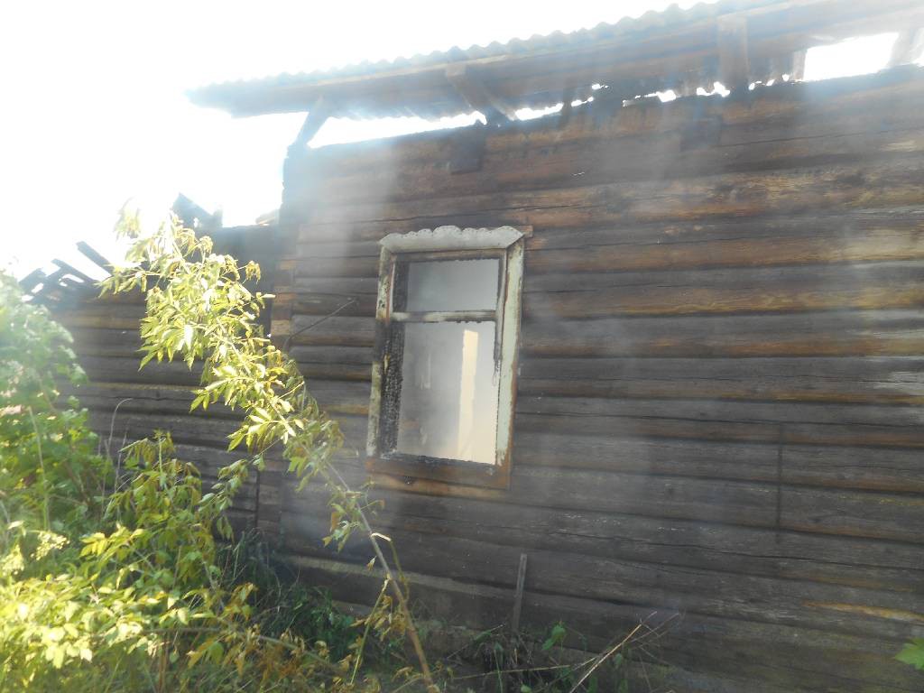 Пожар в деревне Озеры.