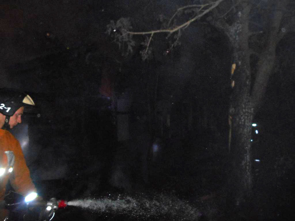 Пожар в деревне Большая Каменка.