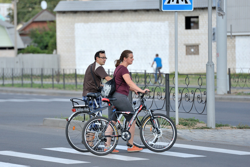 Велосипедист – полноправный участник дорожного движения!