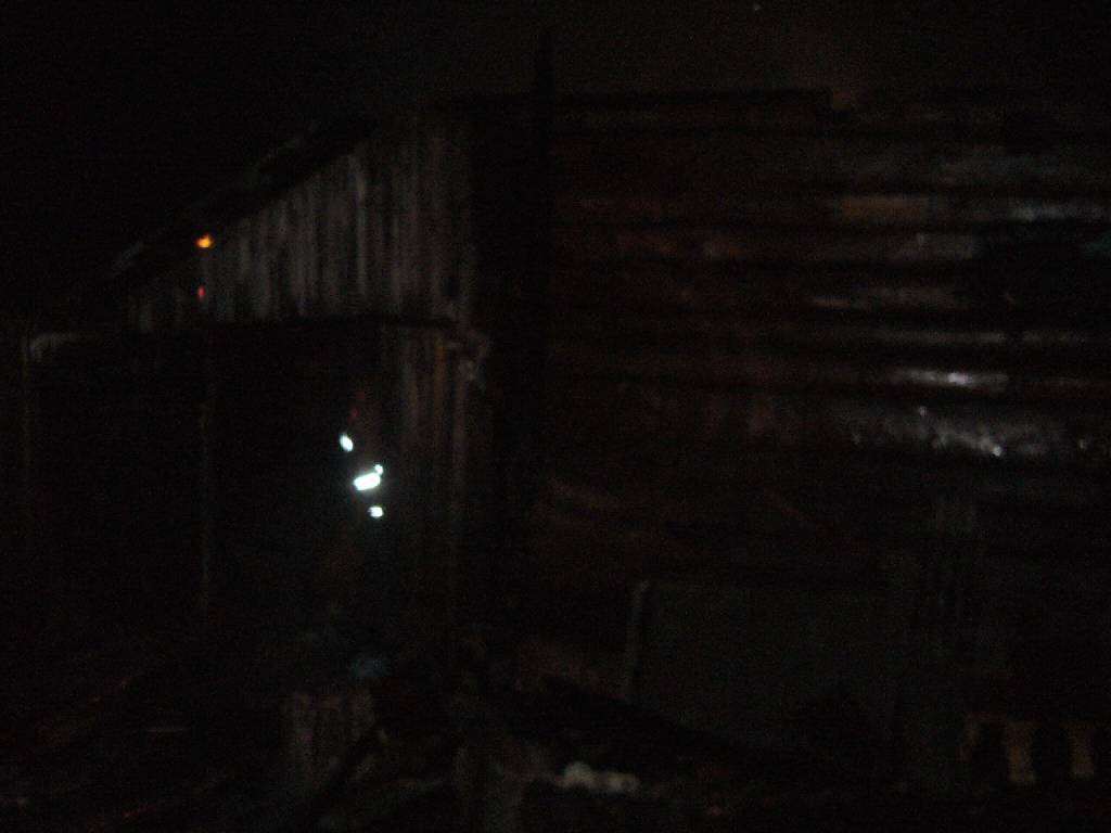 Пожар в деревне Михалево-2.