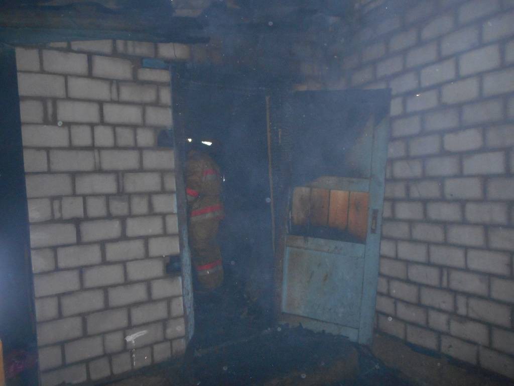 Пожар в деревне Химы.