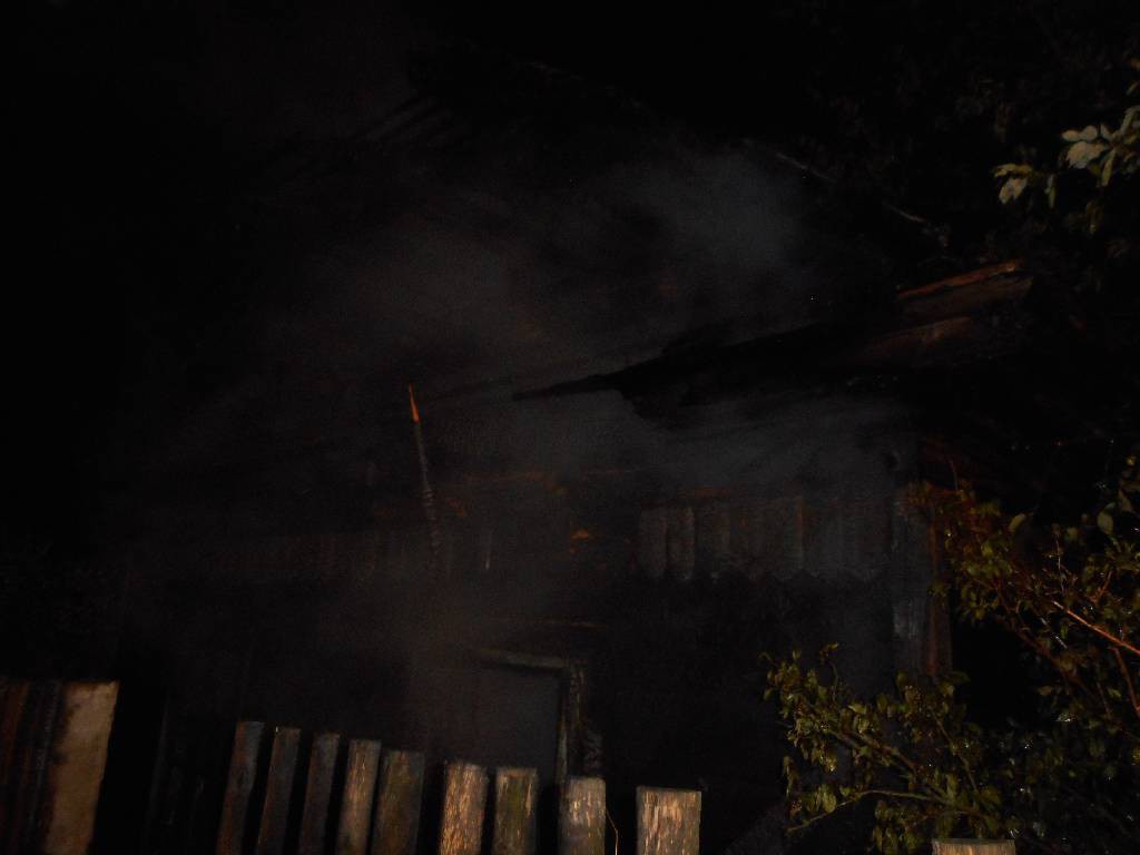 Пожар в деревне Селиба, погиб человек.