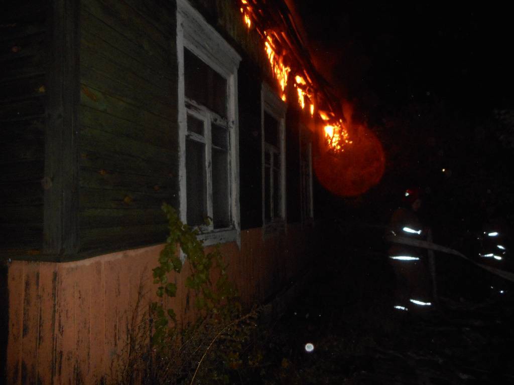 Пожар в переулке Подгорном.
