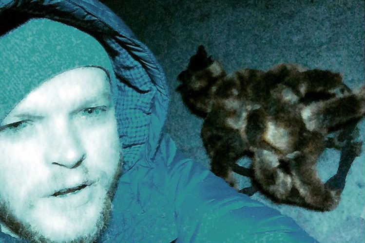 Поляк снова нарядил собаку пауком и довел прохожих до паники Поляк снова нарядил собаку пауком и довел прохожих до паники