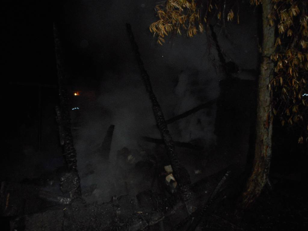 31 октября 2015 года в 18.57 поступило сообщение о пожаре бани, расположенной по адресу: Бобруйский район, Сычковский сельский совет, поселок Ленина.