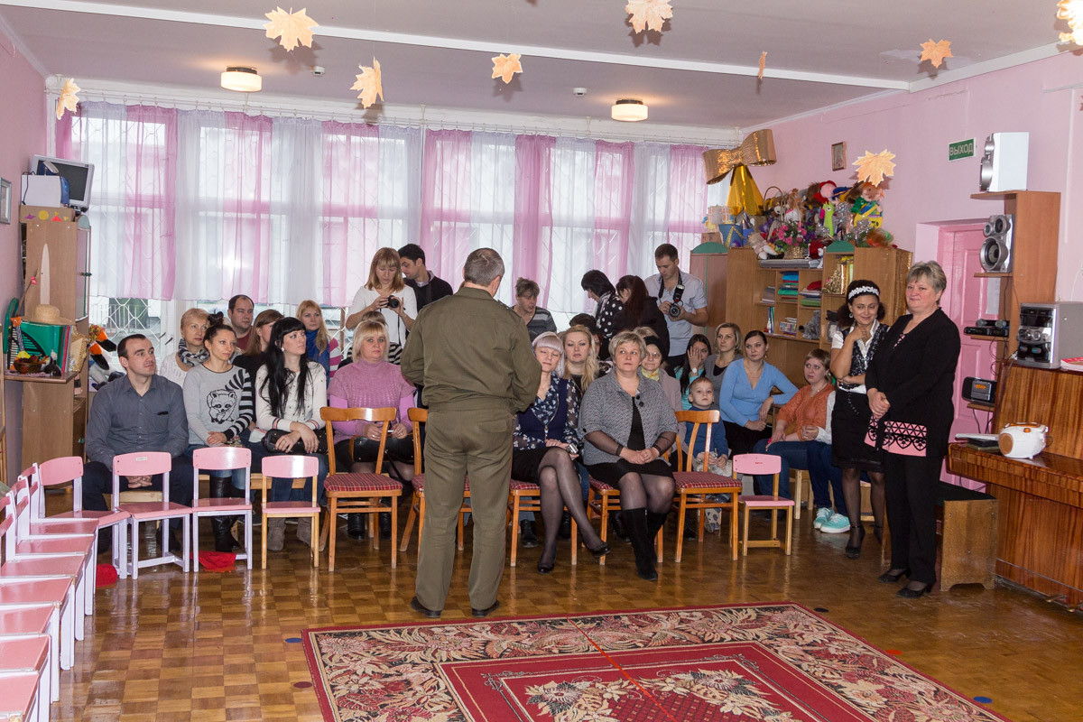 12 ноября 2015 года в ГУО «Ясли – сад №59 г.Бобруйска» в рамках акции «За безопасность вместе» состоялось родительское собрание. 