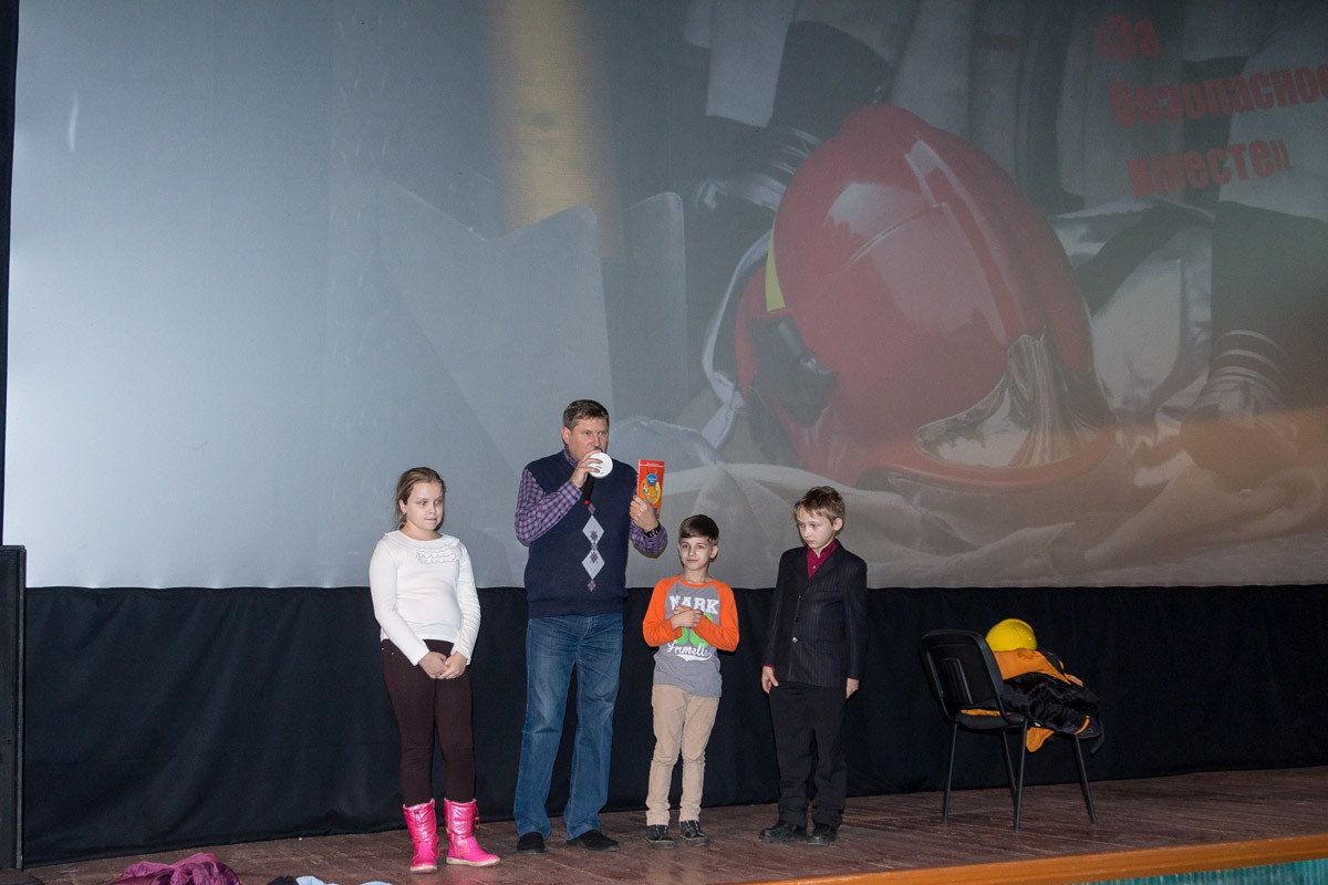 12 ноября 2015 года в кинотеатре «Мир» г. Бобруйска состоялась акция «За безопасность вместе».