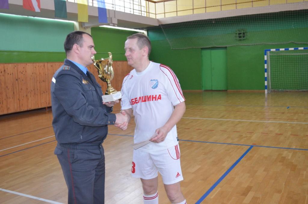 Турнир по мини-футболу среди сотрудников милиции, посвященный памяти Владимира Манько, прошел в Бобруйске. 