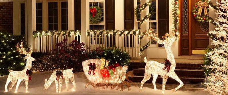 Яркие декорации для новогоднего украшения Вашего дома