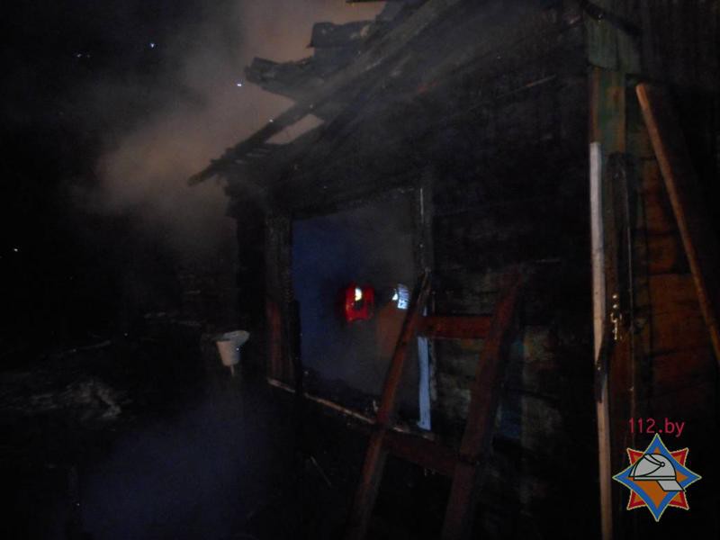 Пожар по ул. Каменского в Бобруйске Пожар по ул. Каменского в Бобруйске