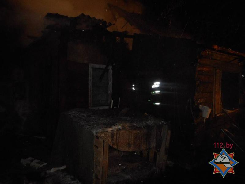 Пожар по ул. Каменского в Бобруйске Пожар по ул. Каменского в Бобруйске