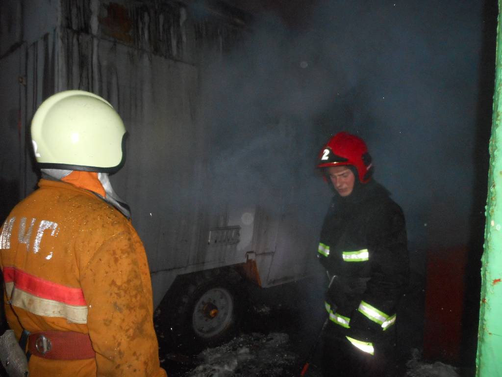 28 января 2016 года в 17.56. в ЦОУ Бобруйского ГРОЧС от гражданина П. (прохожий) поступило сообщение о пожаре металлического вагончика, расположенного по улице Гоголя.