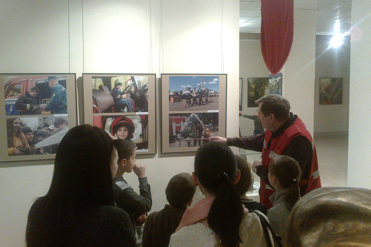 30 января 2016 года художественный музей нашего города посетили две группы учащиеся из средних школ № 29 и № 16 города Бобруйска.