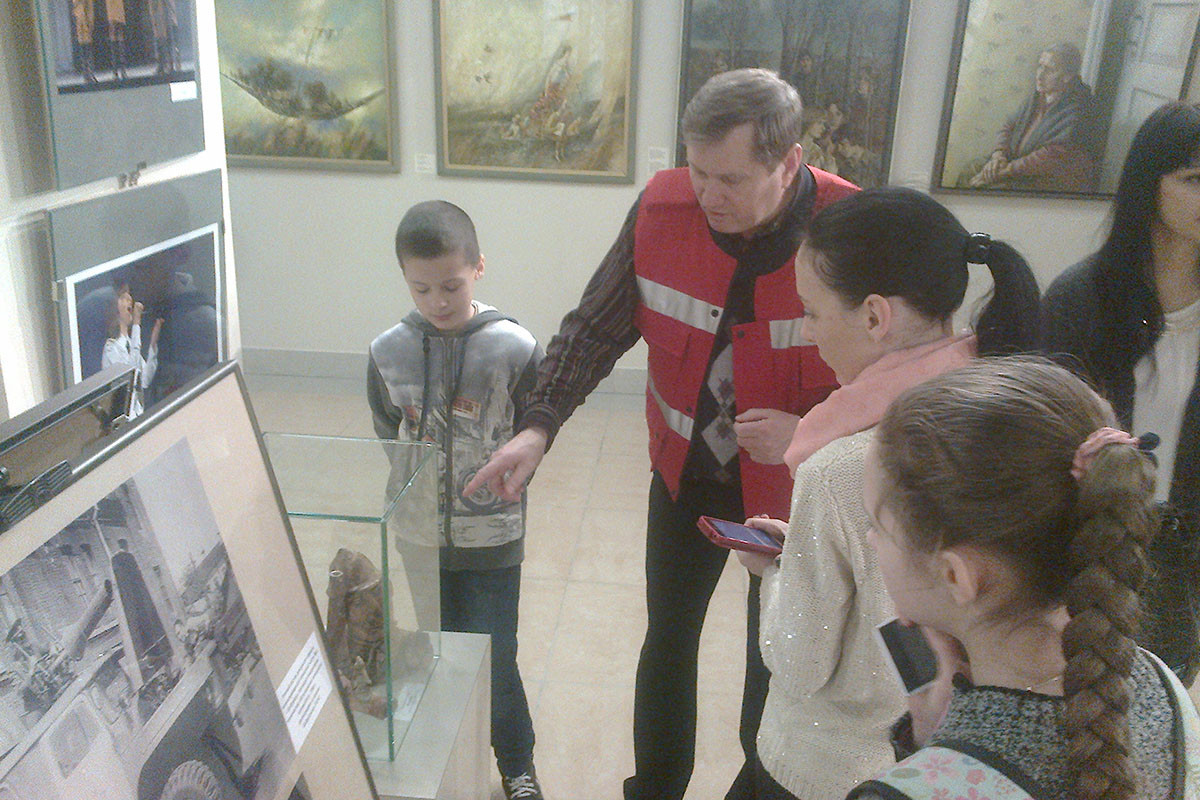 30 января 2016 года художественный музей нашего города посетили две группы учащиеся из средних школ № 29 и № 16 города Бобруйска.