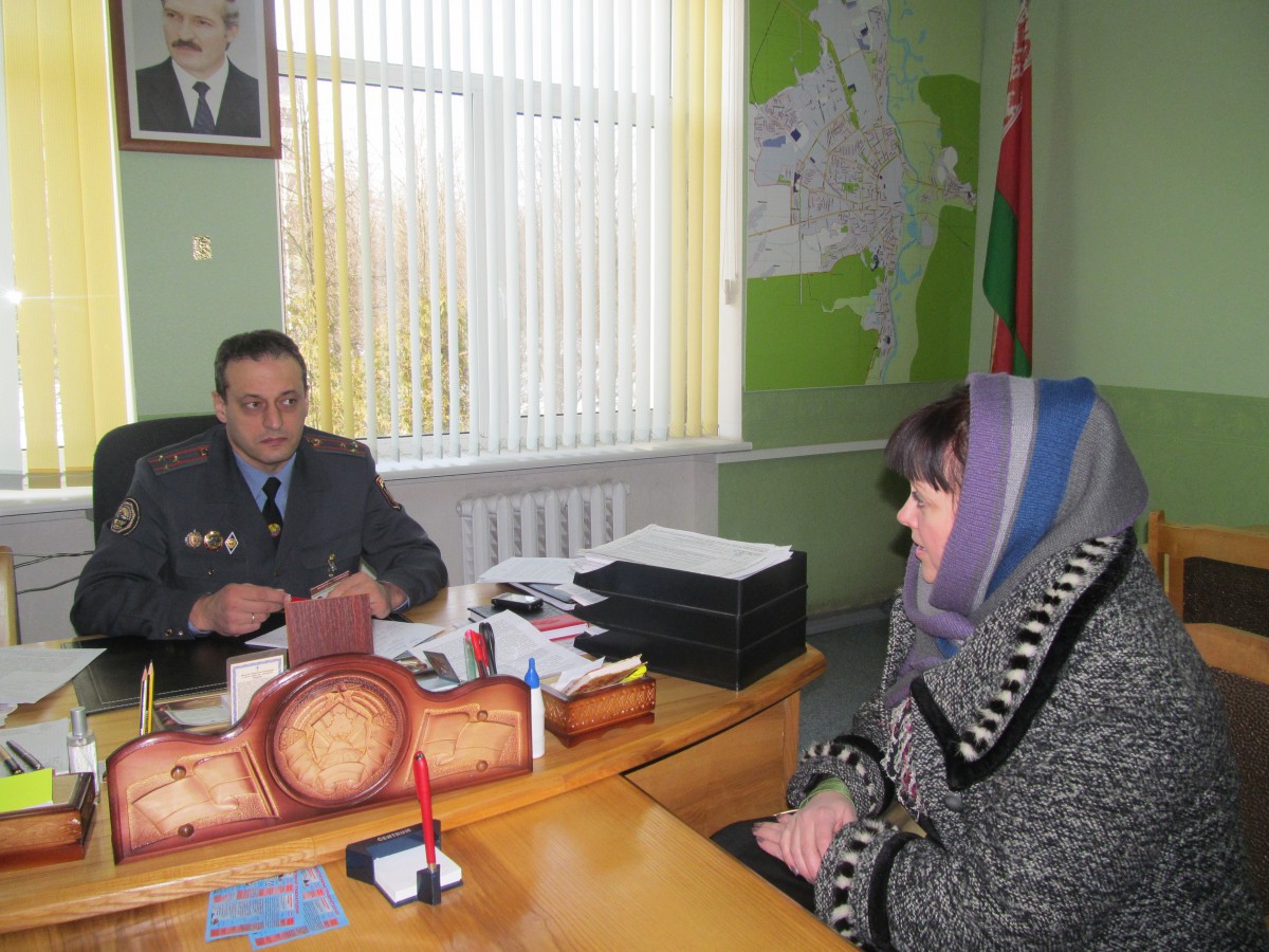 В  городе Бобруйске  личный прием граждан проведет начальник ГАИ Могилевской области.