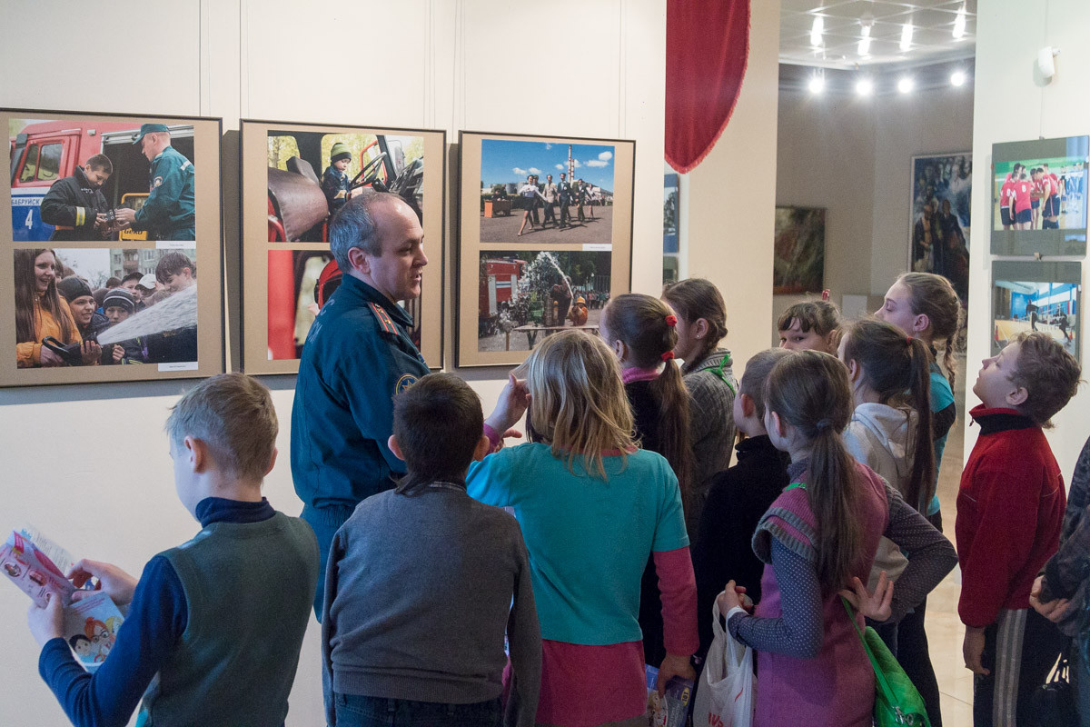 6 февраля 2016 года художественный музей нашего города посетили две группы учащихся из средних школ №25 и №31 города Бобруйска.