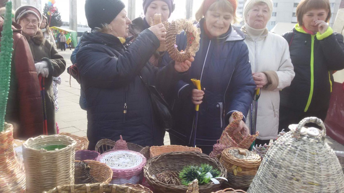Пенсионеры Первомайского района приняли участие в Масленице