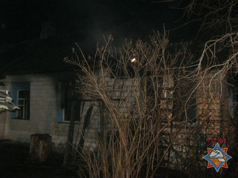 Мать и двое детей погибли на пожаре в Осиповичах