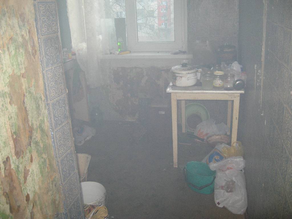 16 апреля 2016 года в 19.21 поступило сообщение о пожаре в квартире, расположенной в одном из домов на улице Ульяновская.
