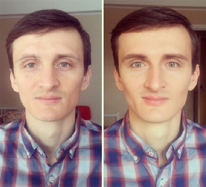 Человек нравится внешне. Мужской макияж. Мужской макияж для фотосессии. Мужской макияж до и после. Мужской макияж глаз.