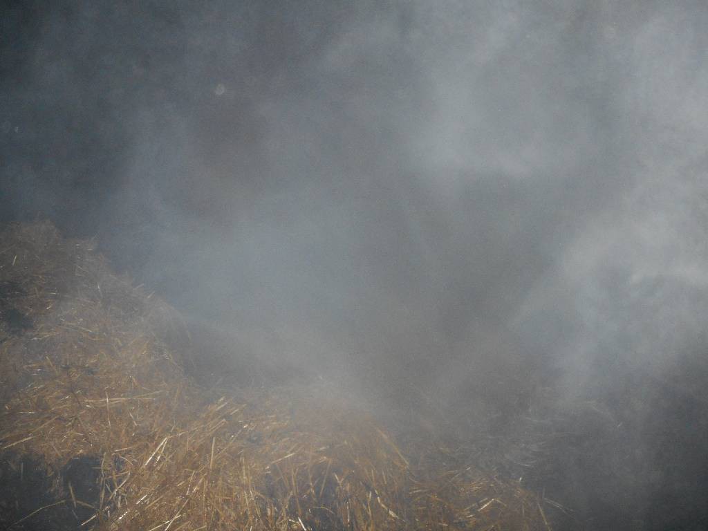 Пожар в деревне Большие Бортники.