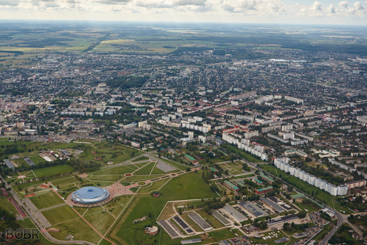 Фото бобруйск с высоты