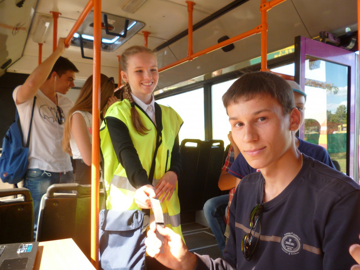 В Бобруйске появился «Безопасный автобус».