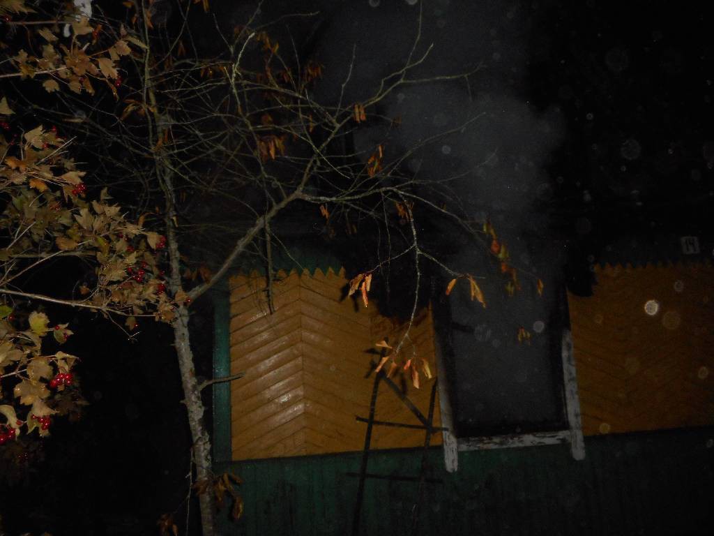 28 августа  в 01.31 поступило сообщение о пожаре дачного дома, расположенного по адресу: Бобруйский район, Сычковский сельский совет, деревня Бибковщина, СОТ «Березка».