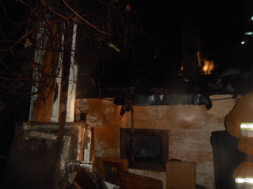 Пожар в деревне Ивановка.