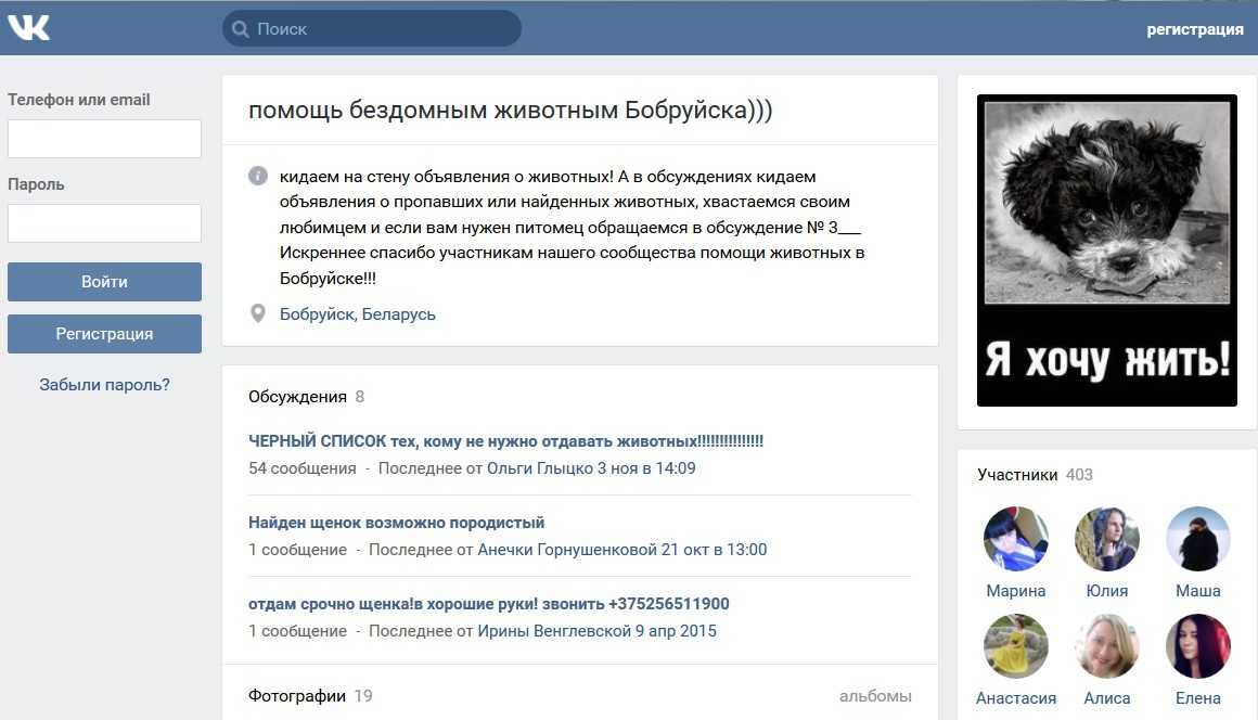 Бобруйские страсти. Зоозащитники vs. «Спецавтопредприятие» Бобруйские страсти. Зоозащитники vs. «Спецавтопредприятие»