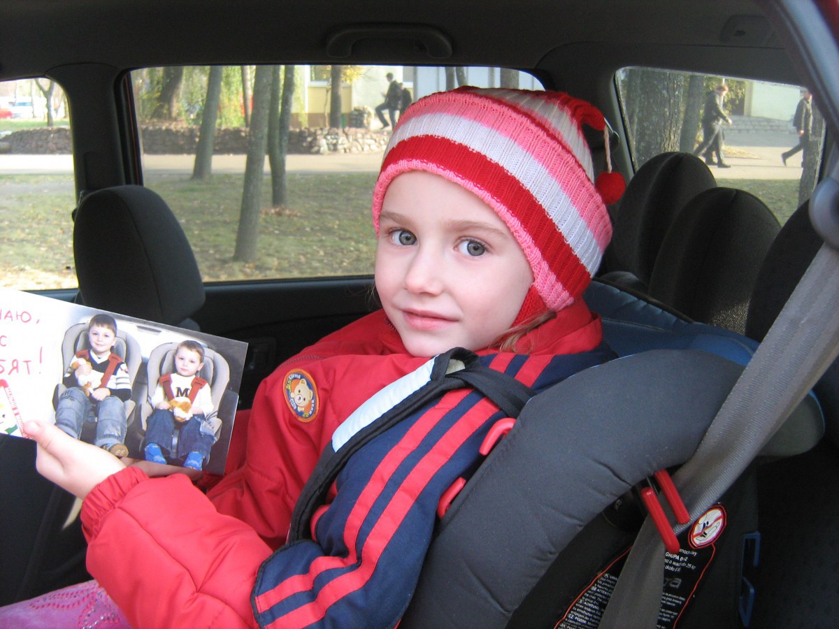 В период с 17 по 27 ноября, проводится республиканская профилактическая акция по безопасной перевозке детей «Обеспечь безопасность ребенка в автомобиле на 100%!»