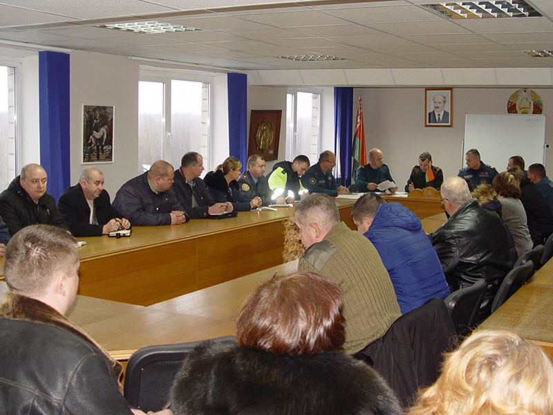 В Бобруйске и Бобруйском районе проведены штабные тренировки