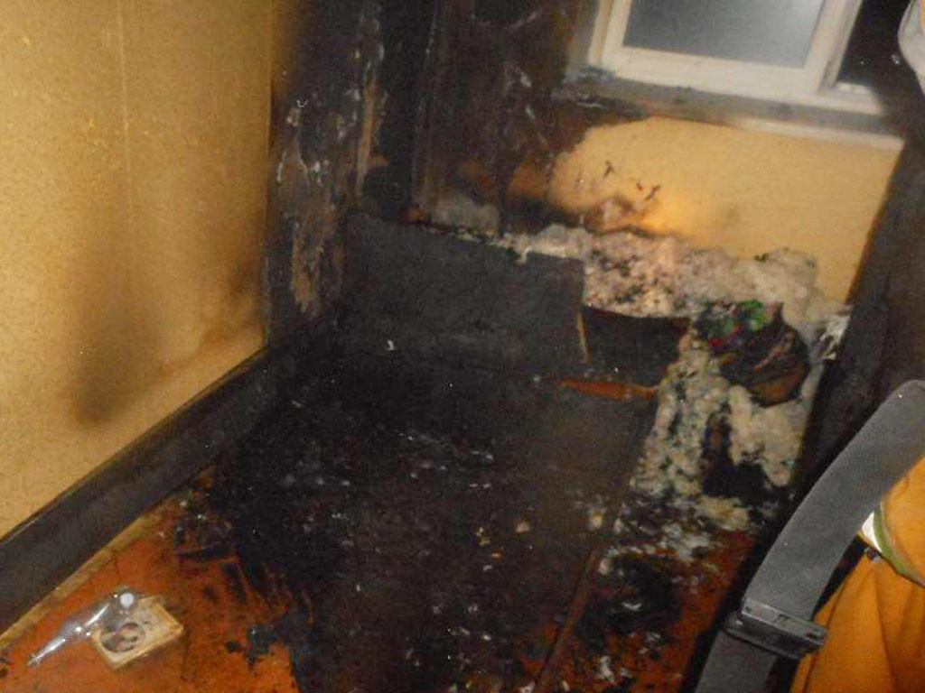 3 января 2017 поступило сообщение о пожаре в жилой квартире по улице Каменского в городе Бобруйске.