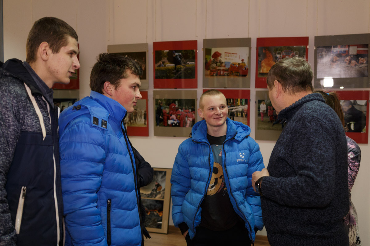 31 января учащиеся ГУО «Турковская СШ Бобруйского района» в сопровождении своего директора Мельник Анны Дмитриевны прибыли в пожарную аварийно спасательную часть №1.