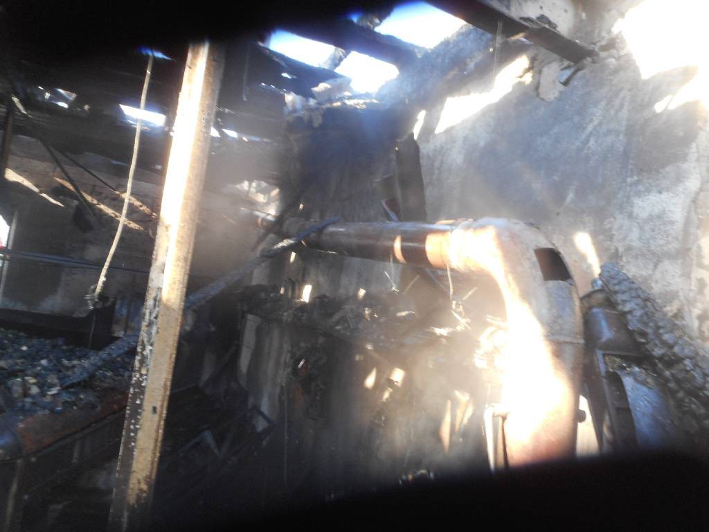 Днем 9 февраля 2017 поступило сообщение о пожаре в гараже по улице Ручейной в городе Бобруйске.