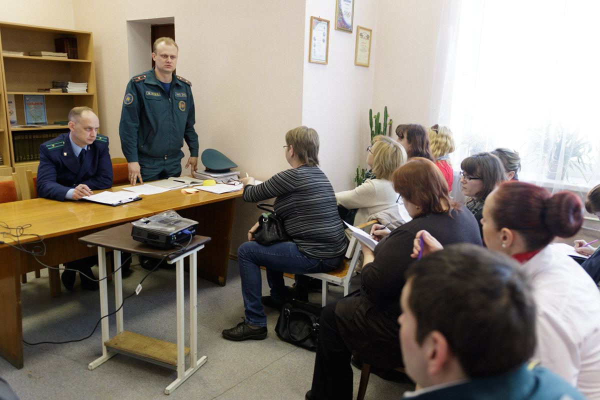 15 марта в УЗ «Бобруйская городская поликлиника № 2» состоялось мероприятие на тему «Пожары, причины их возникновения и последствия. 