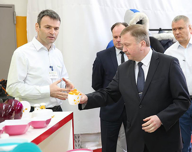 Премьер-министр Беларуси посетил ряд промышленных предприятий в Бобруйске Премьер-министр Беларуси посетил ряд промышленных предприятий в Бобруйске