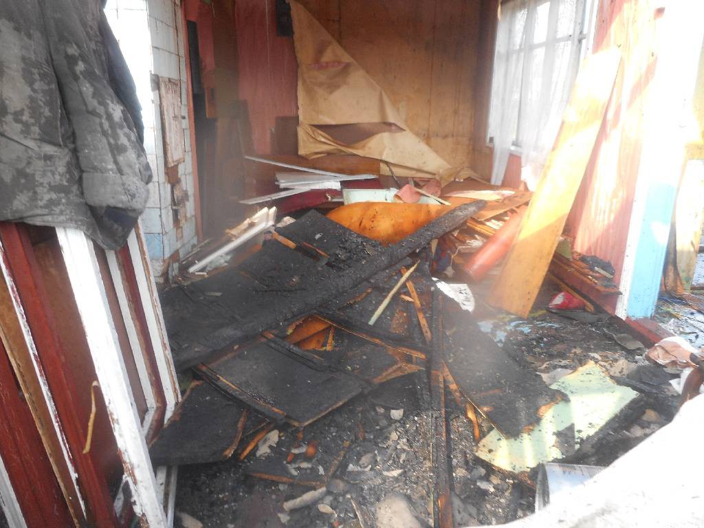 Днем 5 апреля 2017 года поступило сообщение о пожаре в жилом доме расположенном в садовом товариществе «Шинник» Бобруйского района.