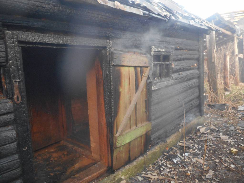 Утром 11 апреля 2017 года поступило сообщение о загорании жилого дома в деревне Малые Бортники Бобруйского района.